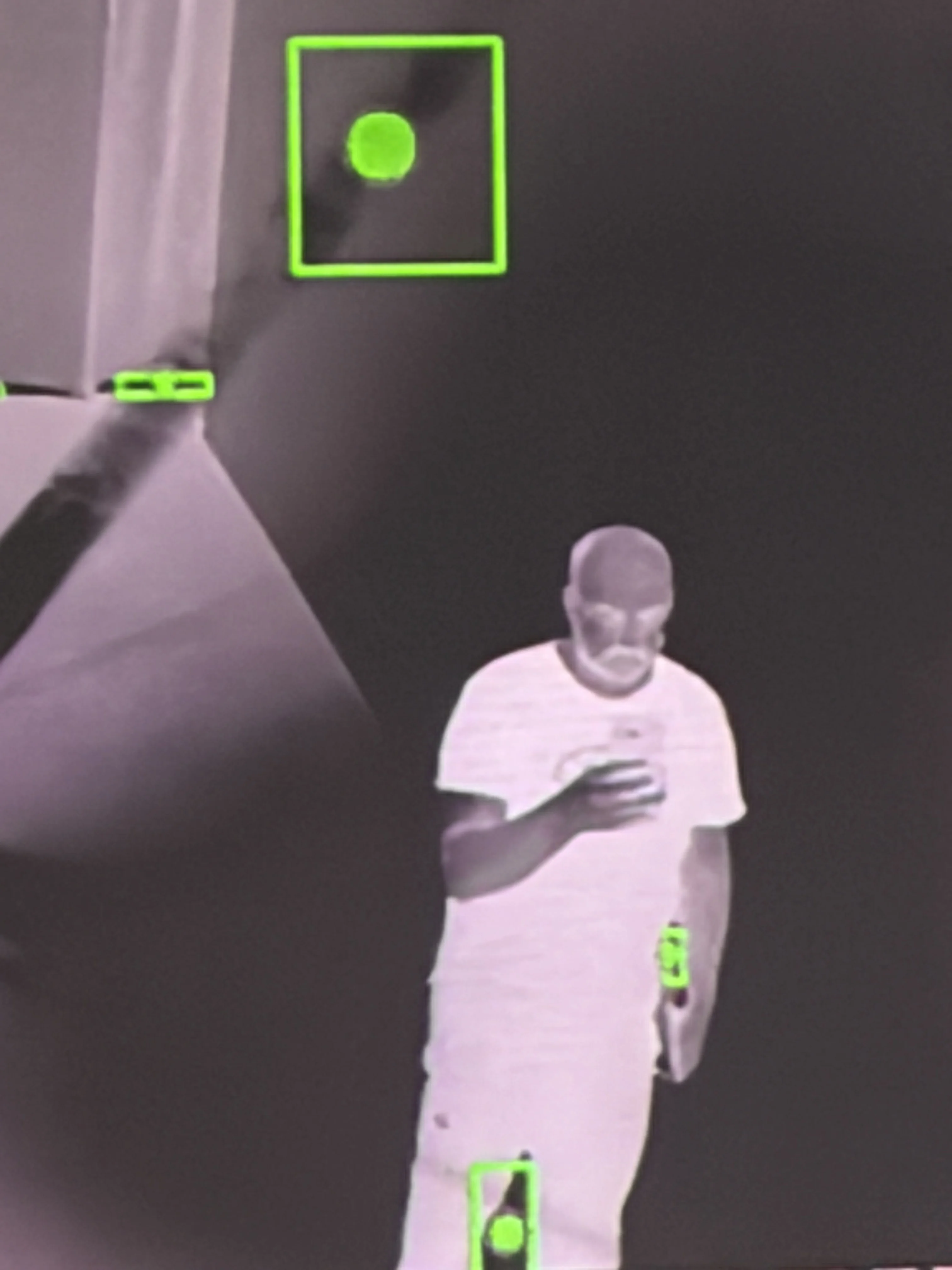 Me and thermal machine vision cam 2026